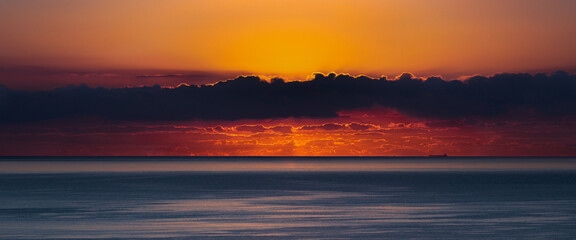 Fototapeta premium Amanecer en Benidorm