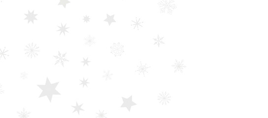 Snowflakes and bokeh lights on the blue Merry Christmas background. 3D render