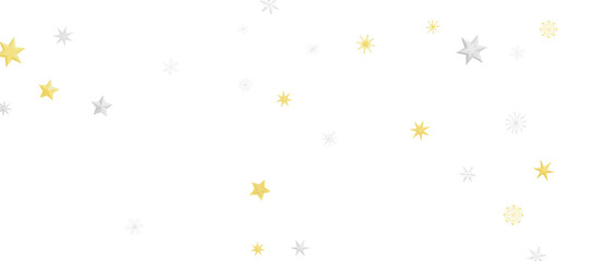 Snowflakes and bokeh lights on the blue Merry Christmas background. 3D render