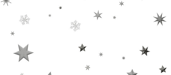 The winter background, falling snowflakes