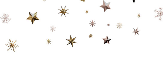 Snowflakes Falling On Snow - Winter Banner