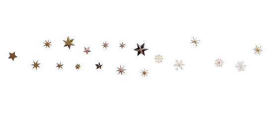 The winter background, falling snowflakes