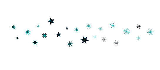 Snowflakes Falling On Snow - Winter Banner