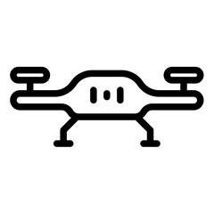 Drone icon outline