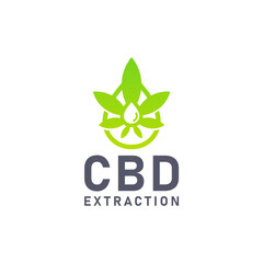 CBD EXTRACTION MEDICAL PHARMACEUTICAL LOGO DESIGN