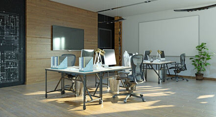 modern office interior