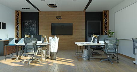 modern office interior