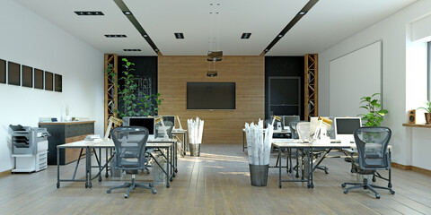 modern office interior