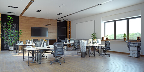 modern office interior