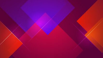 Fototapeta premium Modern reddish technology digital background with various technological elements. Hi-tech computer digital technology concept. Abstract technology communication.