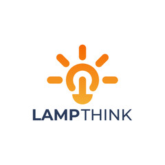 LAMP THINK LOGO DESIGN