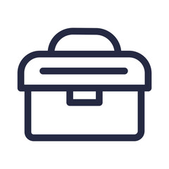 box construction equipment repair tool box tools icon