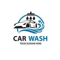 Naklejka premium car wash icon isolated on white background