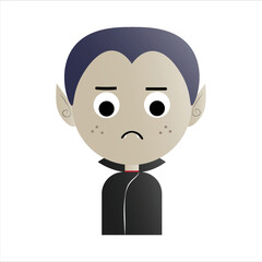 Cute Vampire Illustration