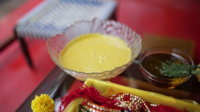 Haldi and chuda