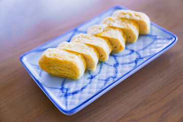 玉子焼き は 朝食 の 卵料理 の 定番　【 和食 の イメージ 】