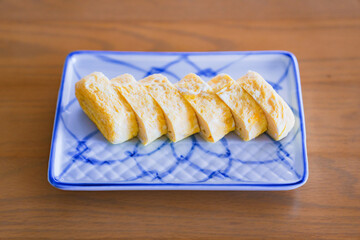 玉子焼き は 朝食 の 卵料理 の 定番　【 和食 の イメージ 】