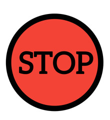 stop sign icon