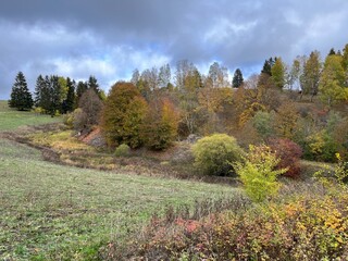 autumn in the mountains