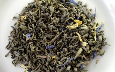 Green tea with bergamot and mango