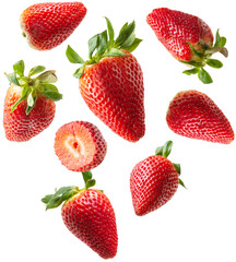 Flying strawberries