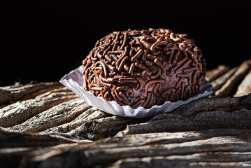BRIGADEIRO: one of the most typical sweets of Brazilian cuisine based on chocolate and condensed milk