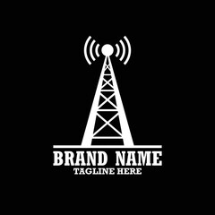 Tower Logo Design Template Inspiration, Vector Illustration.