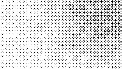 Halftone monochrome pattern with dots. Minimalism, vector. Background for posters, websites, business cards, postcards, interior design.