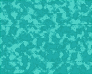 Seamless abstract background in turquoise green tones