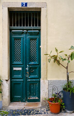 Door in Lisbon, Portugal