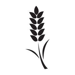 wheat logo vector symbol