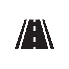 highway simple icon symbol