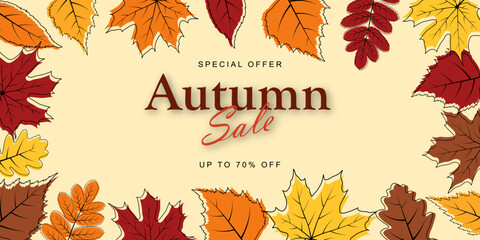 Autumn Sale Banner