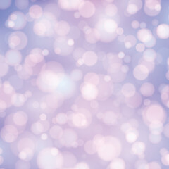 Abstract background with bokeh lights. Vector
