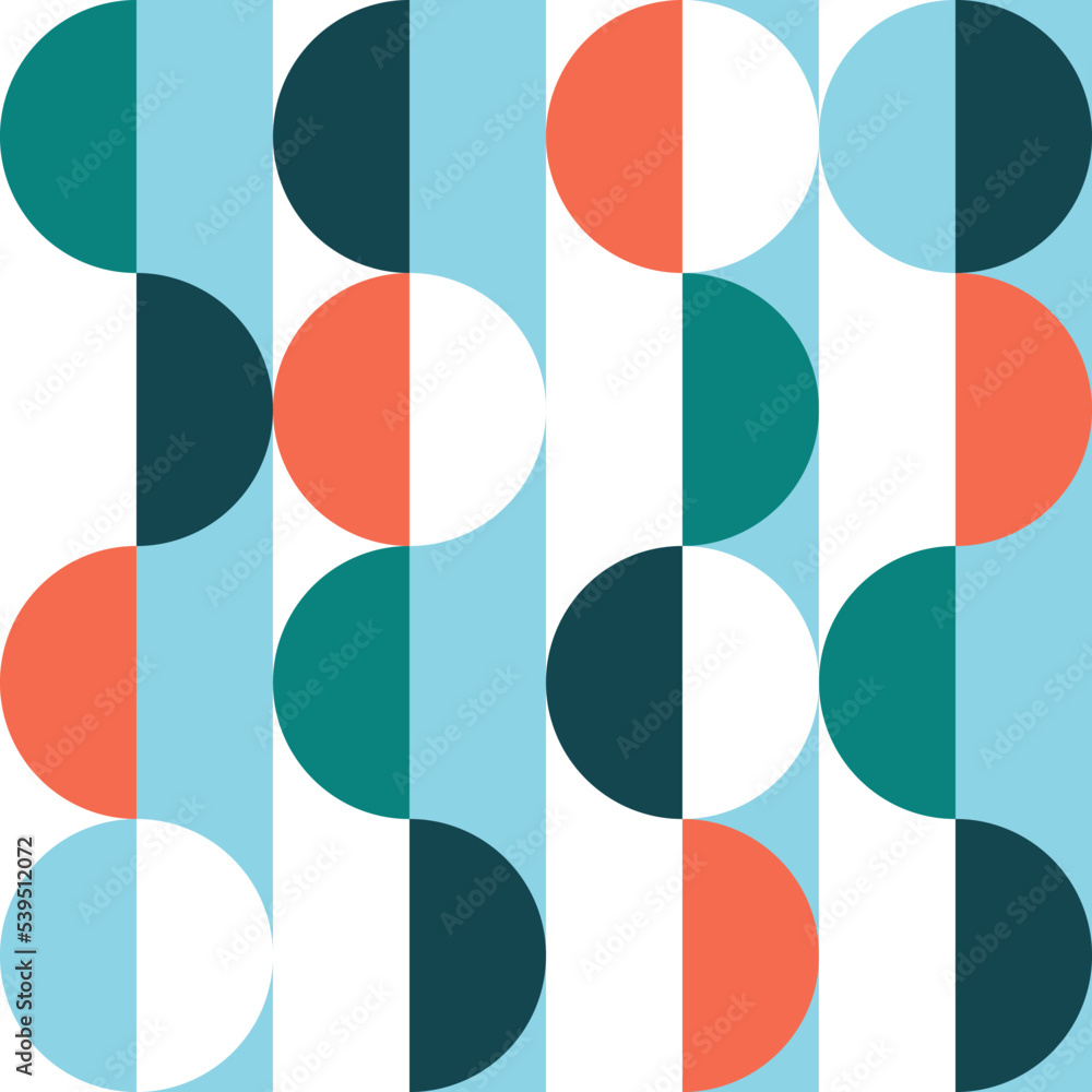 Poster geometric abstract background collection. vector colorful illustration. modern vertical circle shape