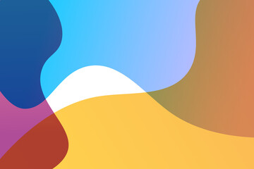abstract fluid colorfull background