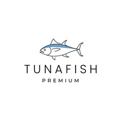 Tuna fish logo, seafood logo design inspiration