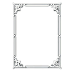 Frame, in the style of an ornament, Vector illustration eps 10, Art.	