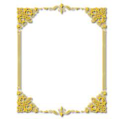 Frame, in the style of an ornament, Vector illustration eps 10, Art.	
