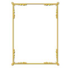 Frame, in the style of an ornament, Vector illustration eps 10, Art.	