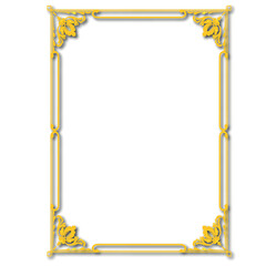 Frame, in the style of an ornament, Vector illustration eps 10, Art.	