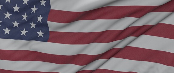 Fototapeta premium Flag of the United States of America
