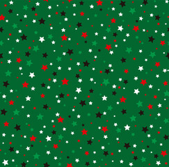 christmas stars pattern background 