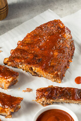 Homemade BBQ Cajun Style Ribs
