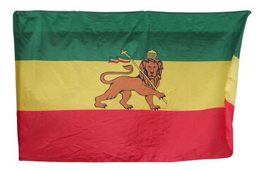 Imperial flag of Ethiopia transparent PNG
