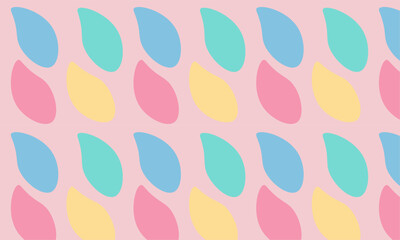 seamless Trendy colorful pattern set with brush strokes, hand - drawn. Vector illustration	
