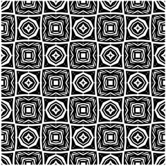 Design seamless monochrome geometric pattern. Abstract background. Vector art.Perfect for site backdrop, wrapping paper, wallpaper, textile and surface design. 