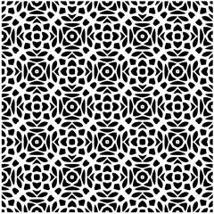Design seamless monochrome geometric pattern. Abstract background. Vector art.Perfect for site backdrop, wrapping paper, wallpaper, textile and surface design. 