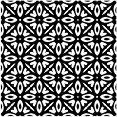 Design seamless monochrome geometric pattern. Abstract background. Vector art.Perfect for site backdrop, wrapping paper, wallpaper, textile and surface design. 