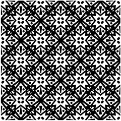 Design seamless monochrome geometric pattern. Abstract background. Vector art.Perfect for site backdrop, wrapping paper, wallpaper, textile and surface design. 
